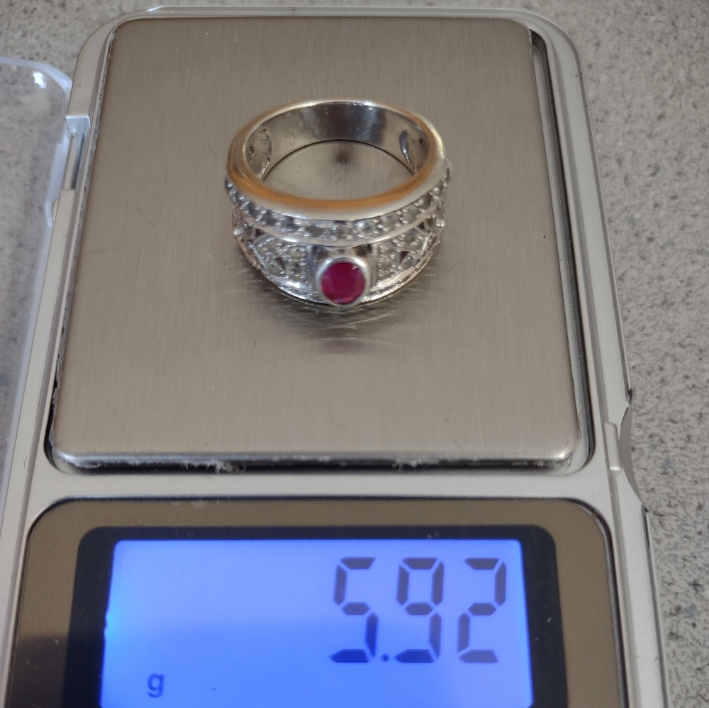 Ruby Sterling Ring(7) - image 5